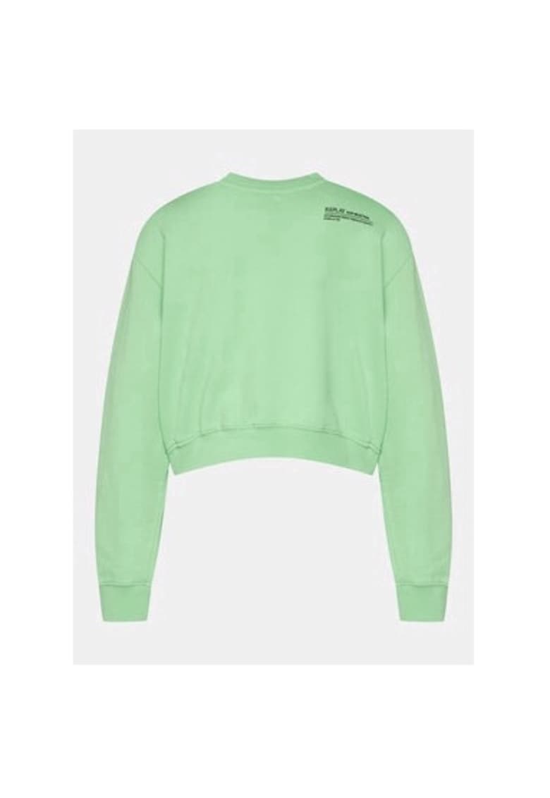 Bluza dama - 303878320 - Bumbac - Verde - Verde