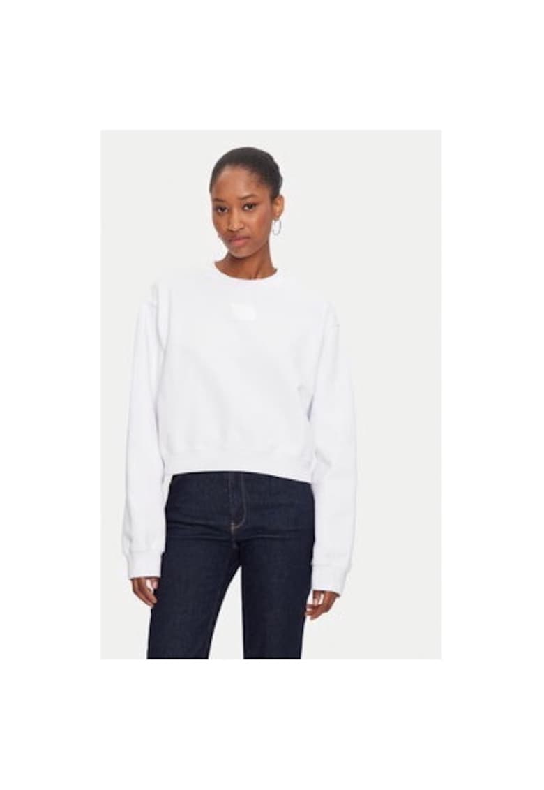 Bluza dama - 304396816 - Bumbac - Alb - Alb