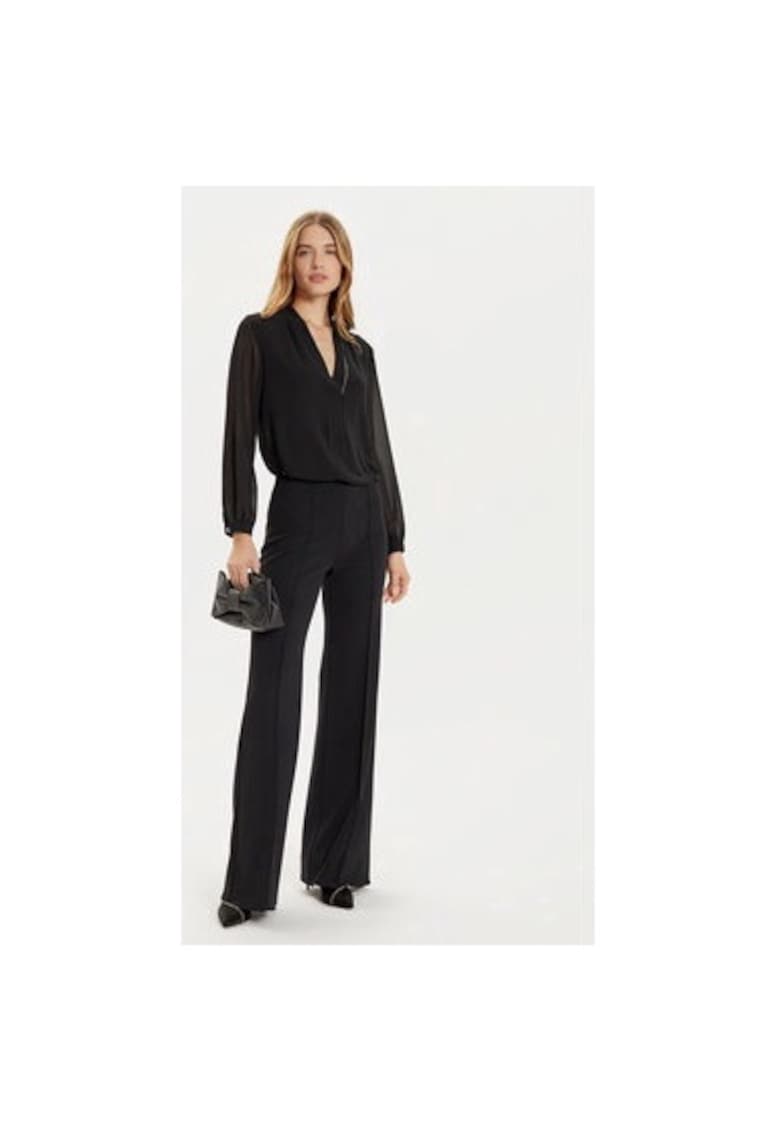 Bluza dama - 304891137 - Poliester - Negru - Negru