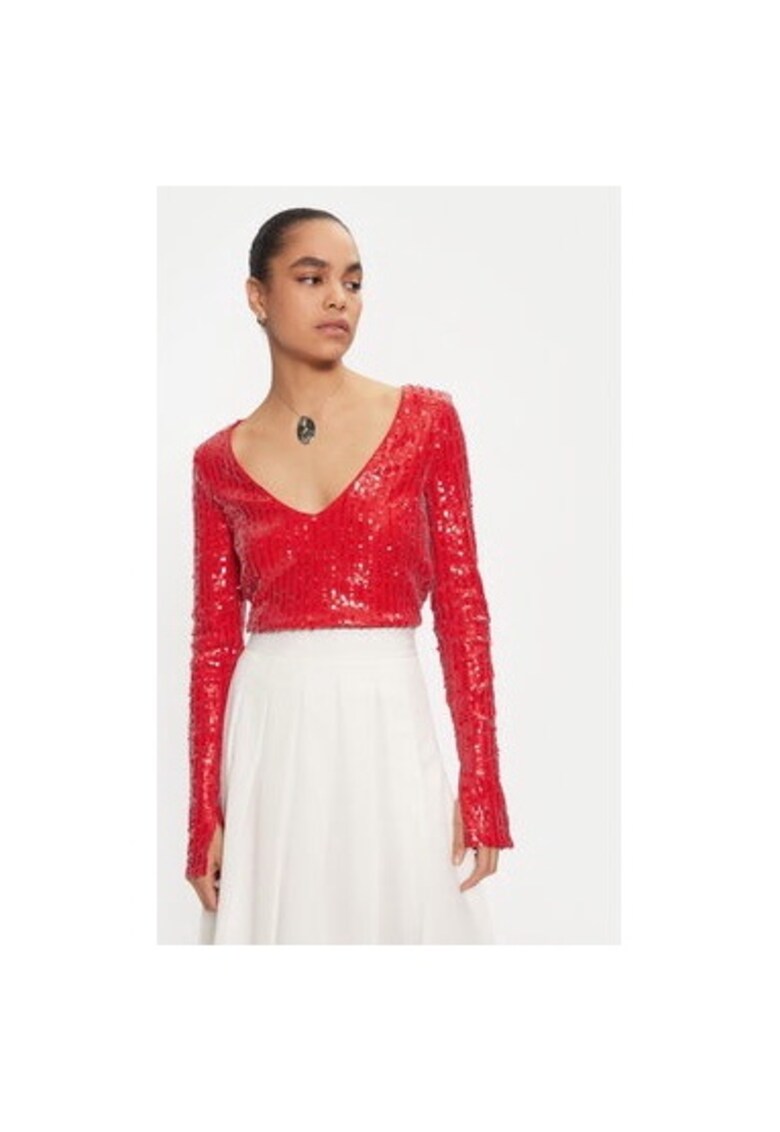 Bluza dama - 304472909 - Poliester recliclat - Negru Bluza dama - 304472909 - Poliester recliclat - Negru