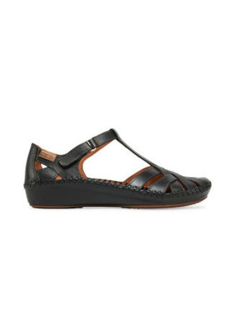 Sandale dama 304903281 - Piele naturala - Negru - Negru