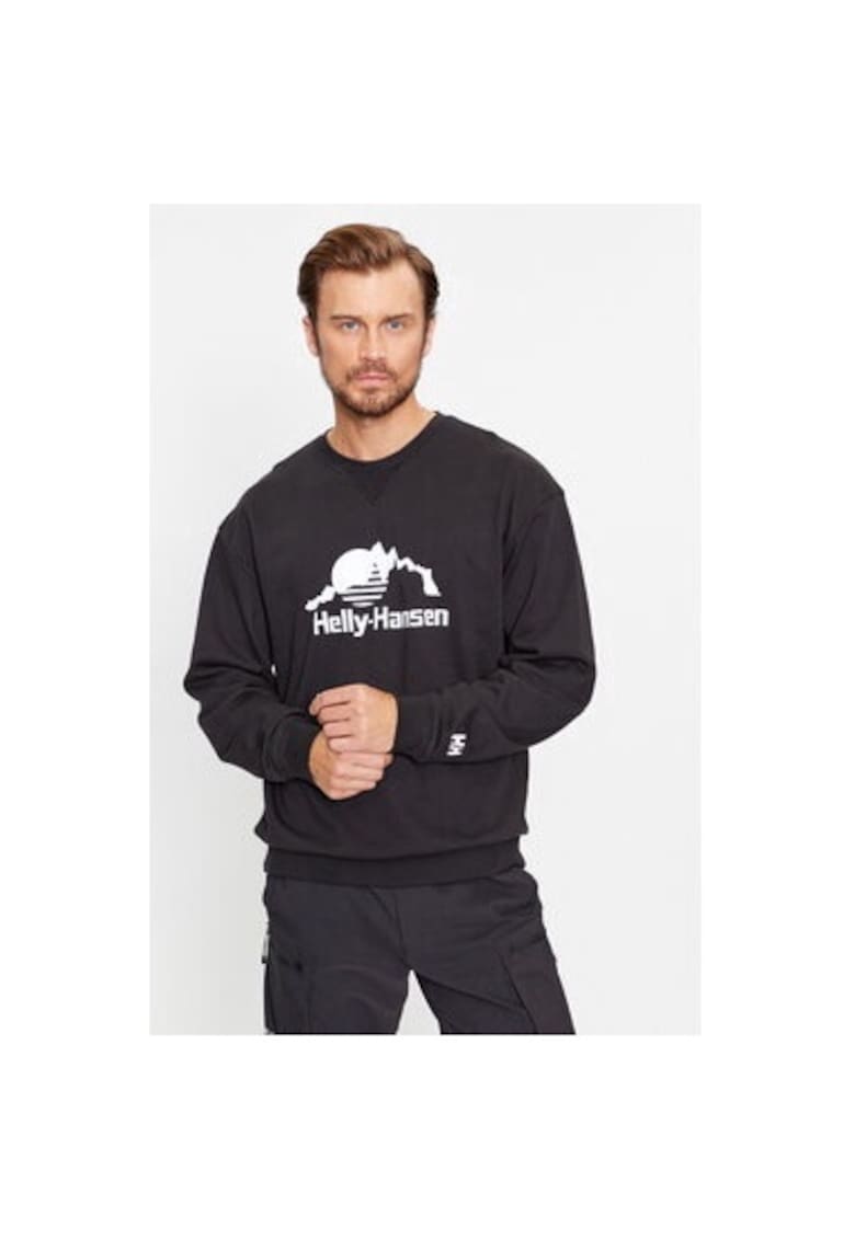 Bluza barbati - 302844746 - Bumbac/Poliester - Negru Bluza barbati - 302844746 - Bumbac/Poliester - Negru