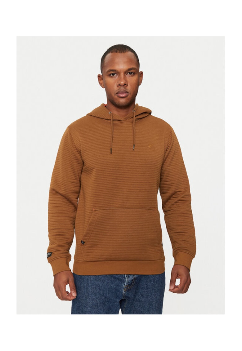 Bluza barbati - 304421242 - Poliester/Bumbac - Maro - Maro