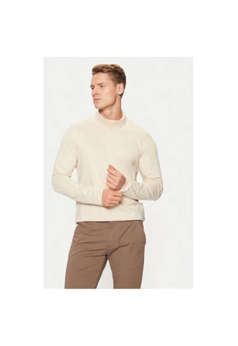 Bluza barbati - 304516696 - Bumbac - Bej - Bej