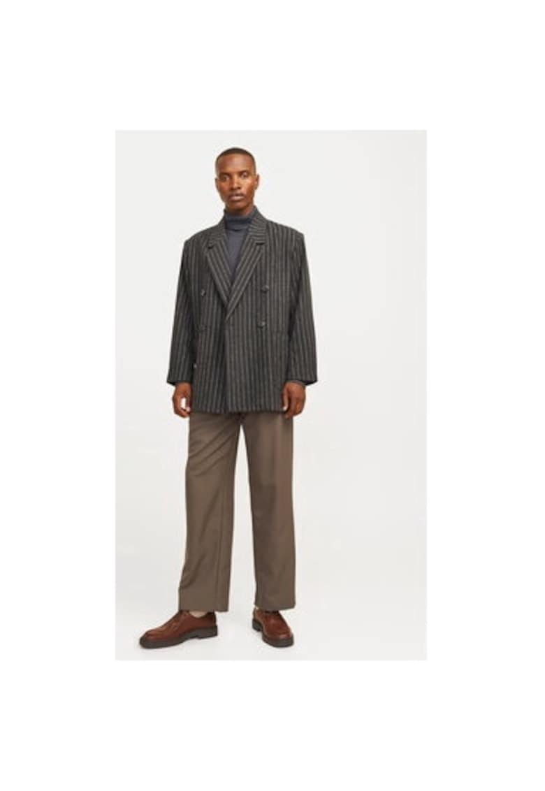 Bluza barbati - 304514180 - Bumbac organic - Gri