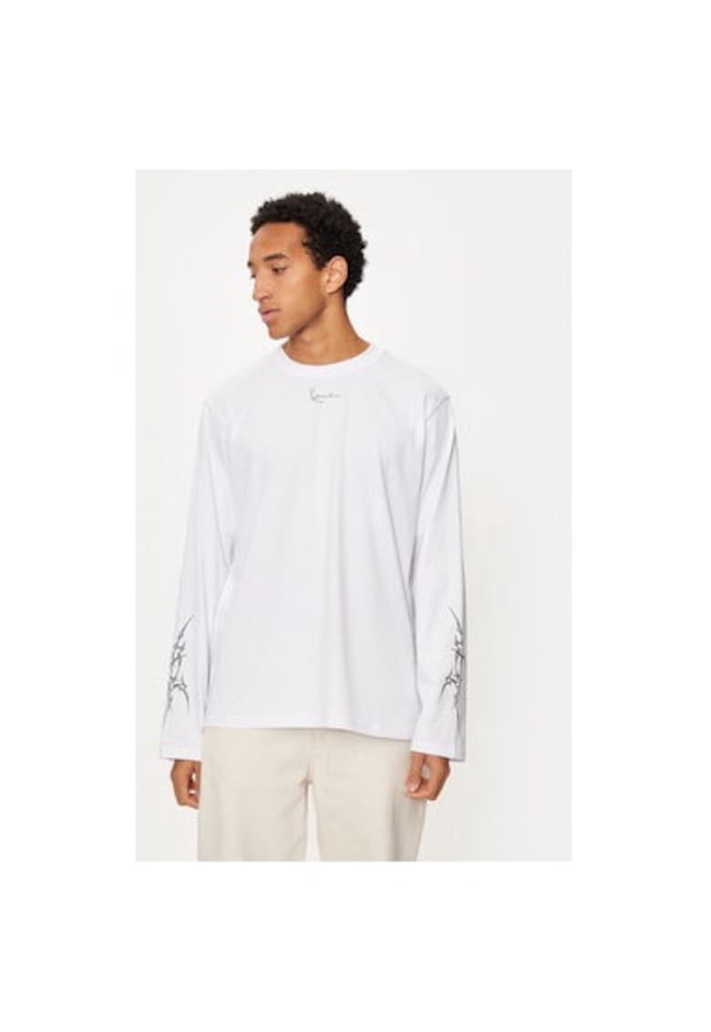 Bluza barbati - 304488993 - Bumbac organic - Alb Bluza barbati - 304488993 - Bumbac organic - Alb