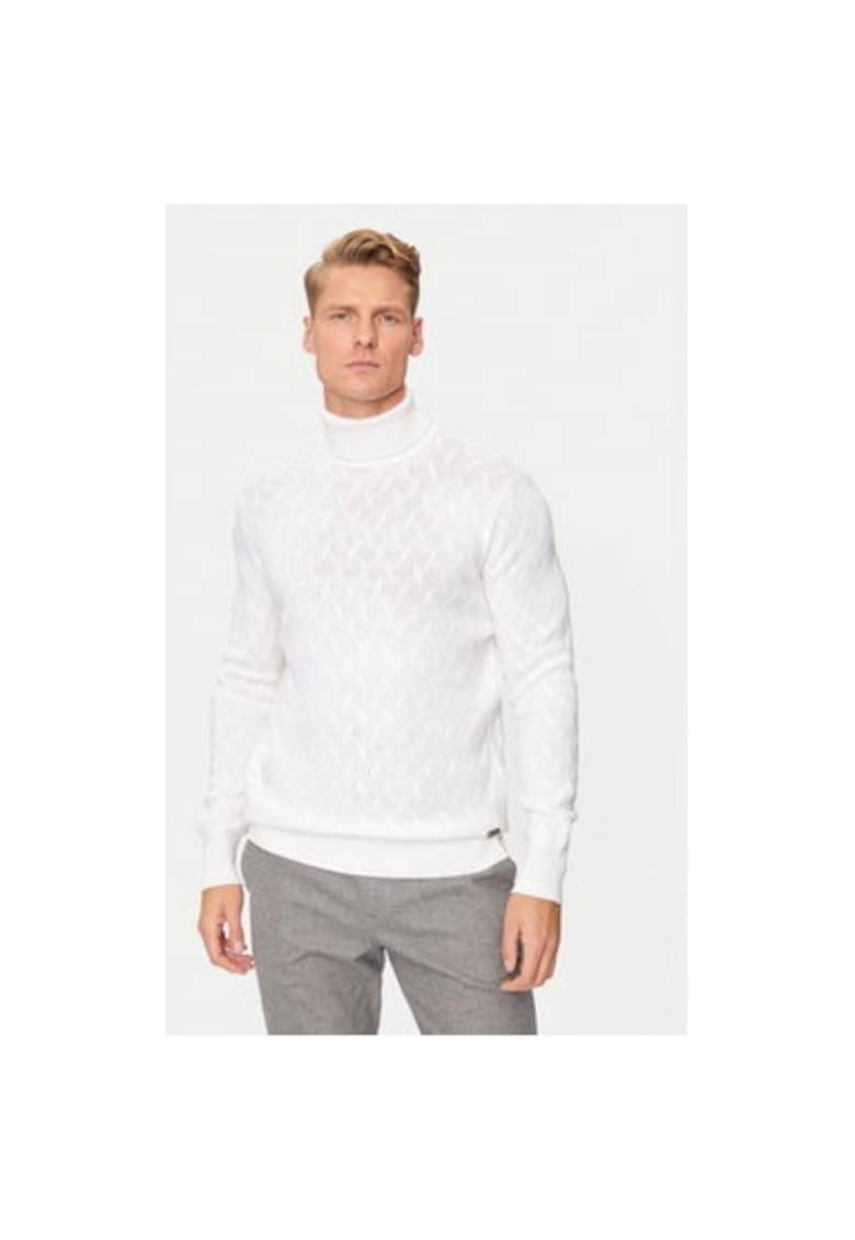 Bluza barbati -  304305801 - Lana - Alb