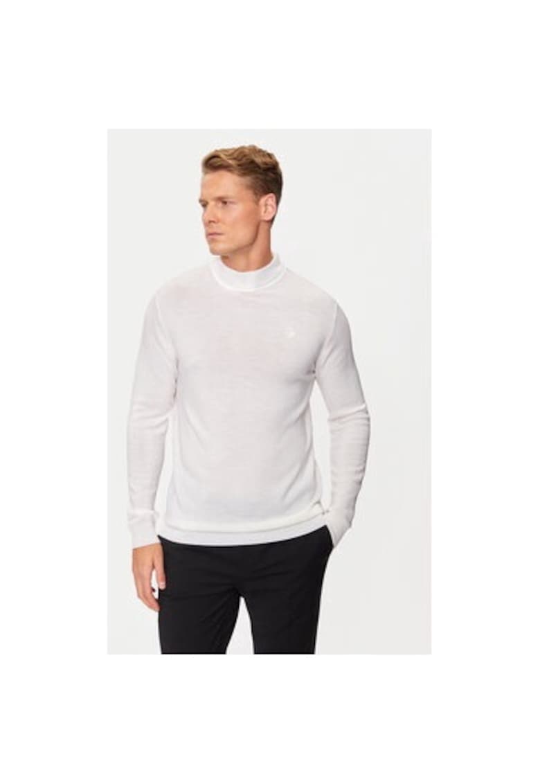 Bluza barbati - 304305702 - Lana - Alb Bluza barbati - 304305702 - Lana - Alb