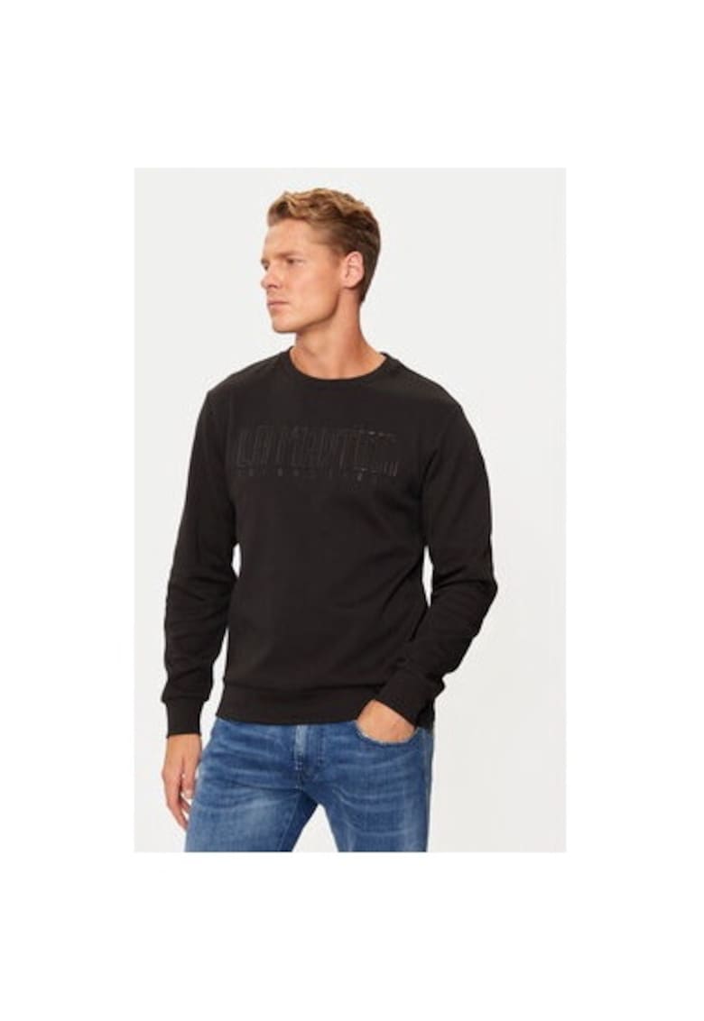 Bluza barbati - 304749346 - Bumbac - Negru Bluza barbati - 304749346 - Bumbac - Negru