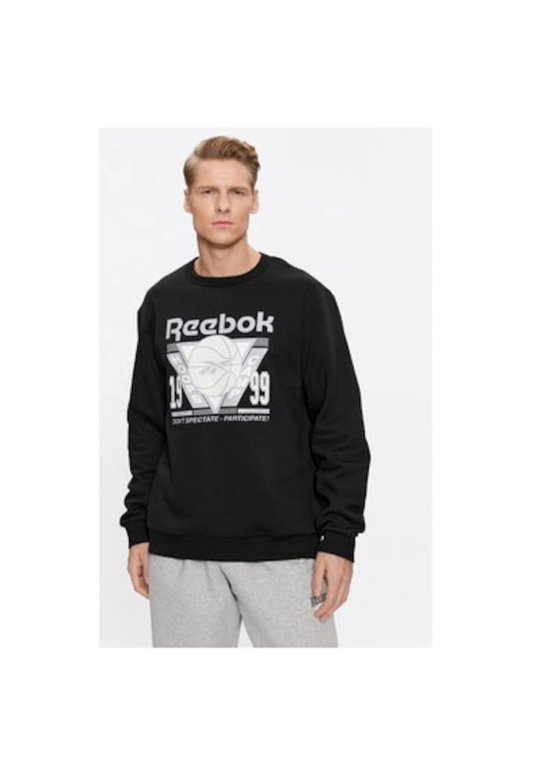 Bluza barbati - 302534852 - Bumbac/Poliester reciclat - L INTL - Negru