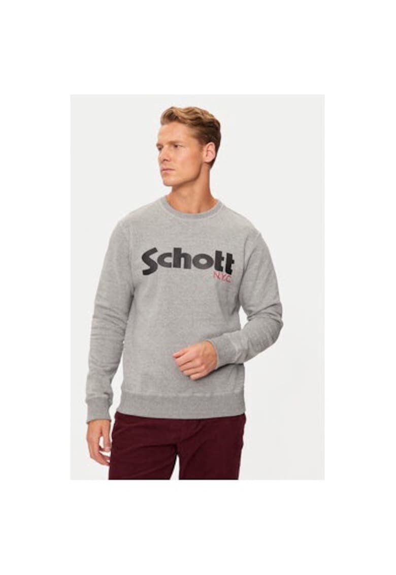 Bluza barbati -  304869891 - Bumbac - Gri