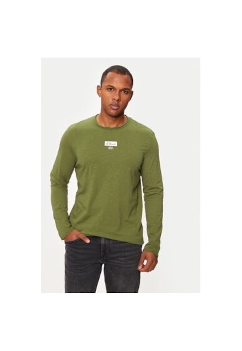 Bluza barbati - 304183362 - Bumbac - Verde - Verde