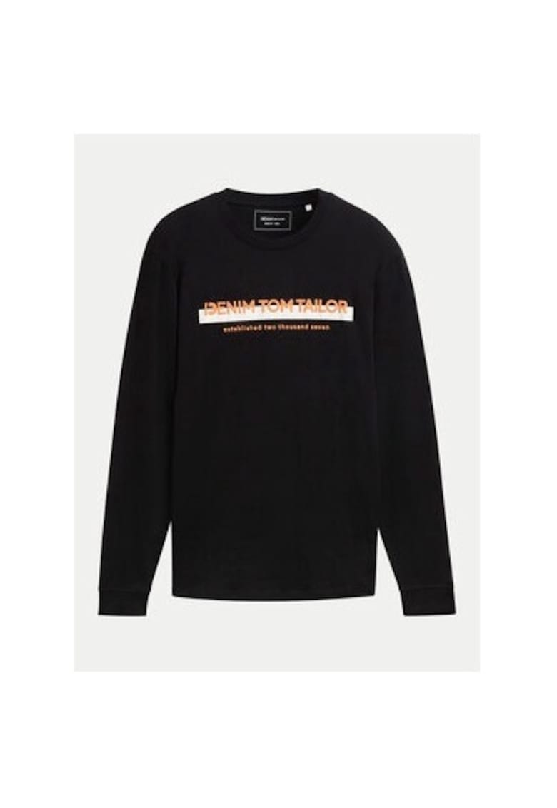 Bluza barbati - 304545795 - Bumbac - Negru