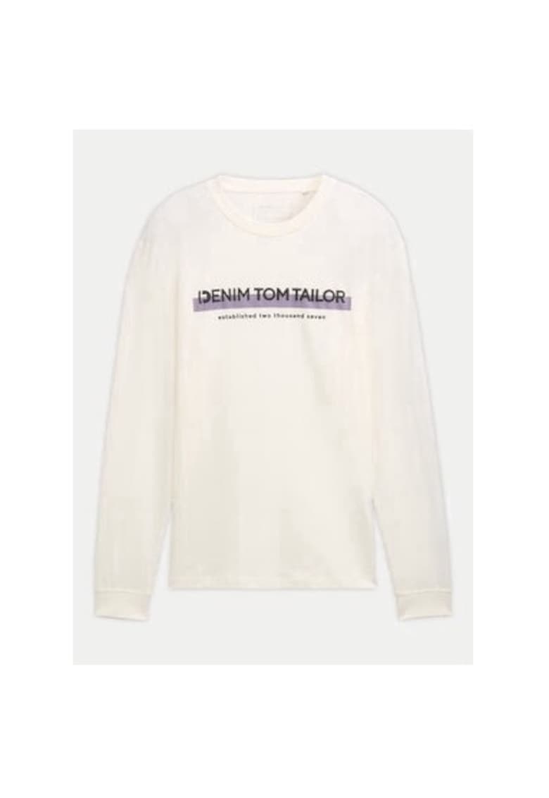 Bluza barbati - 304545801 - Bumbac - Alb