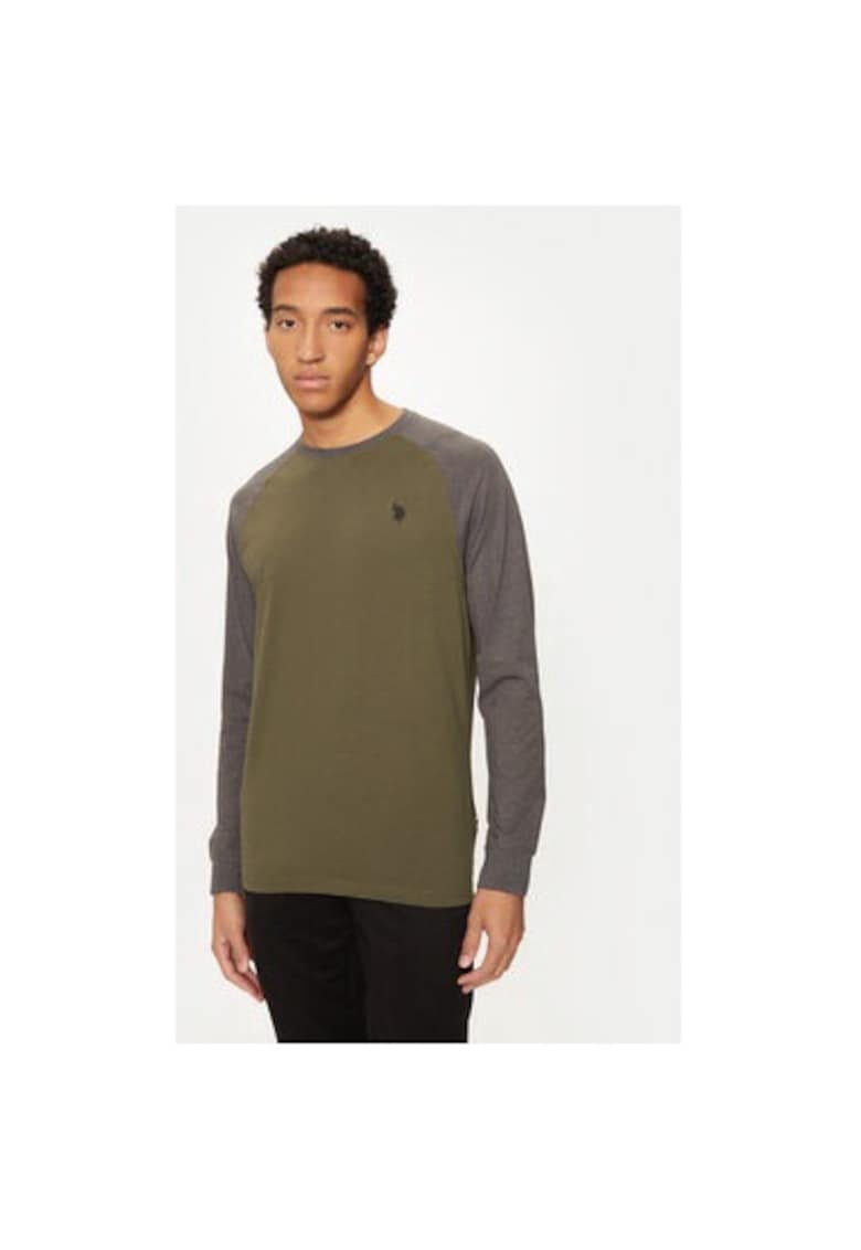 Bluza barbati - 304795404 - Bumbac - Verde Bluza barbati - 304795404 - Bumbac - Verde