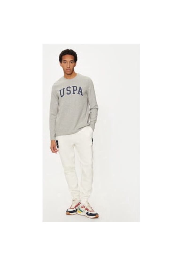 Bluza barbati - 304796142 - Bumbac - Gri - Gri