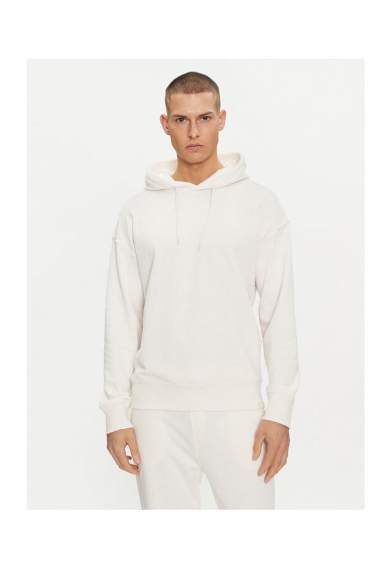 Bluza barbati - 303813901 - Bumbac - Bej - Bej