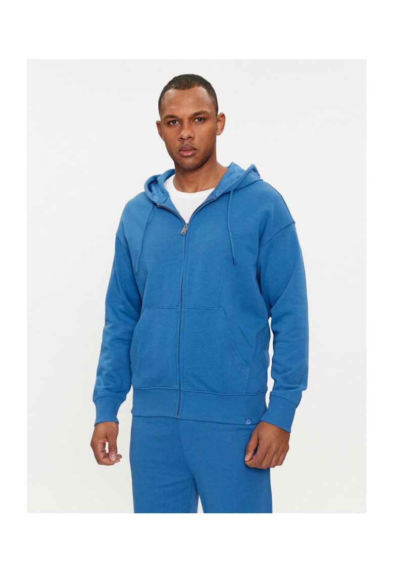 Bluza barbati - 303813864 - Bumbac - Albastru - Albastru