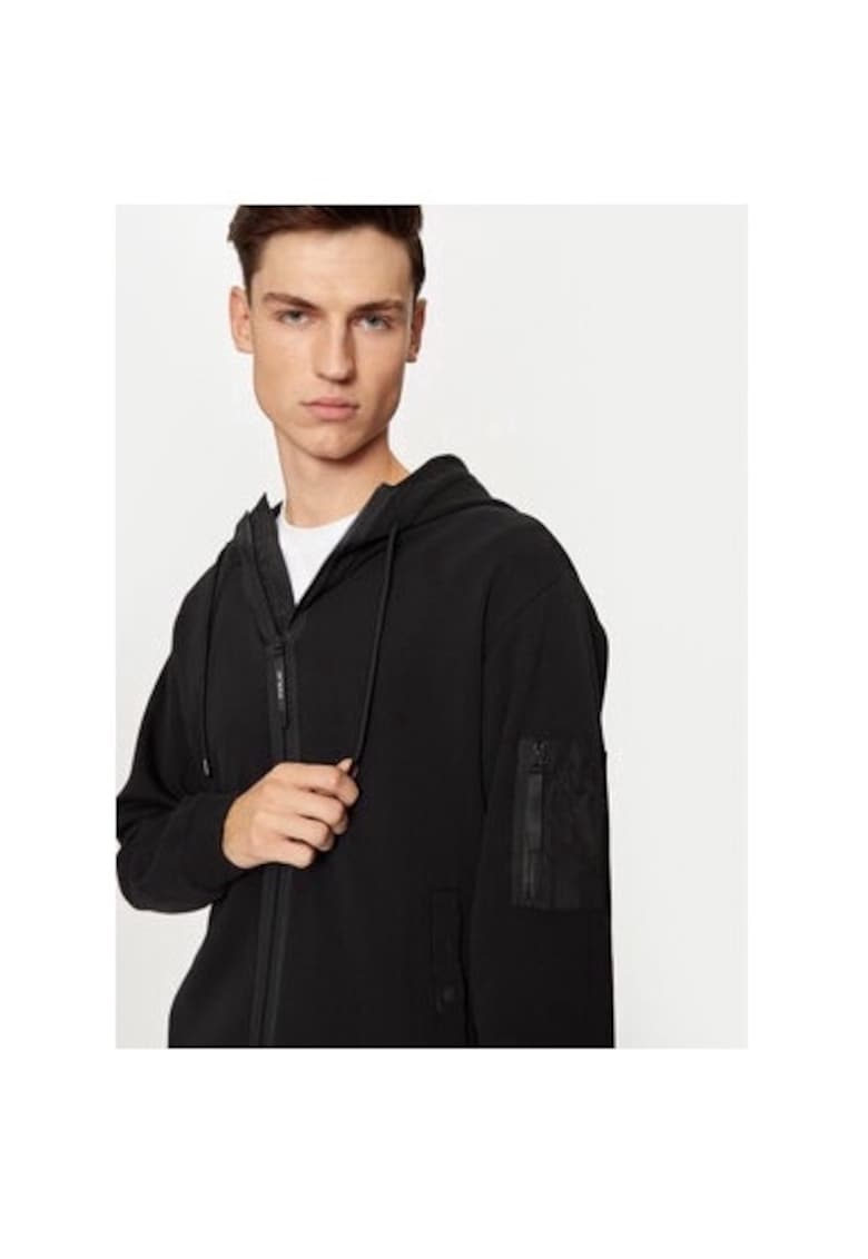 Bluza barbati -  304399114 - Poliester - Negru