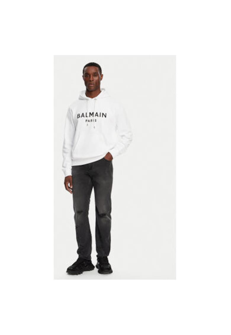 Bluza Barbati - 305313973 - Bumbac - Elastan - Alb - Alb