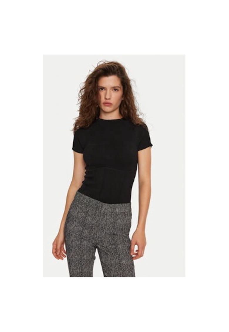 Bluza dama -  304549281 - Viscoza/Poliamida - Negru