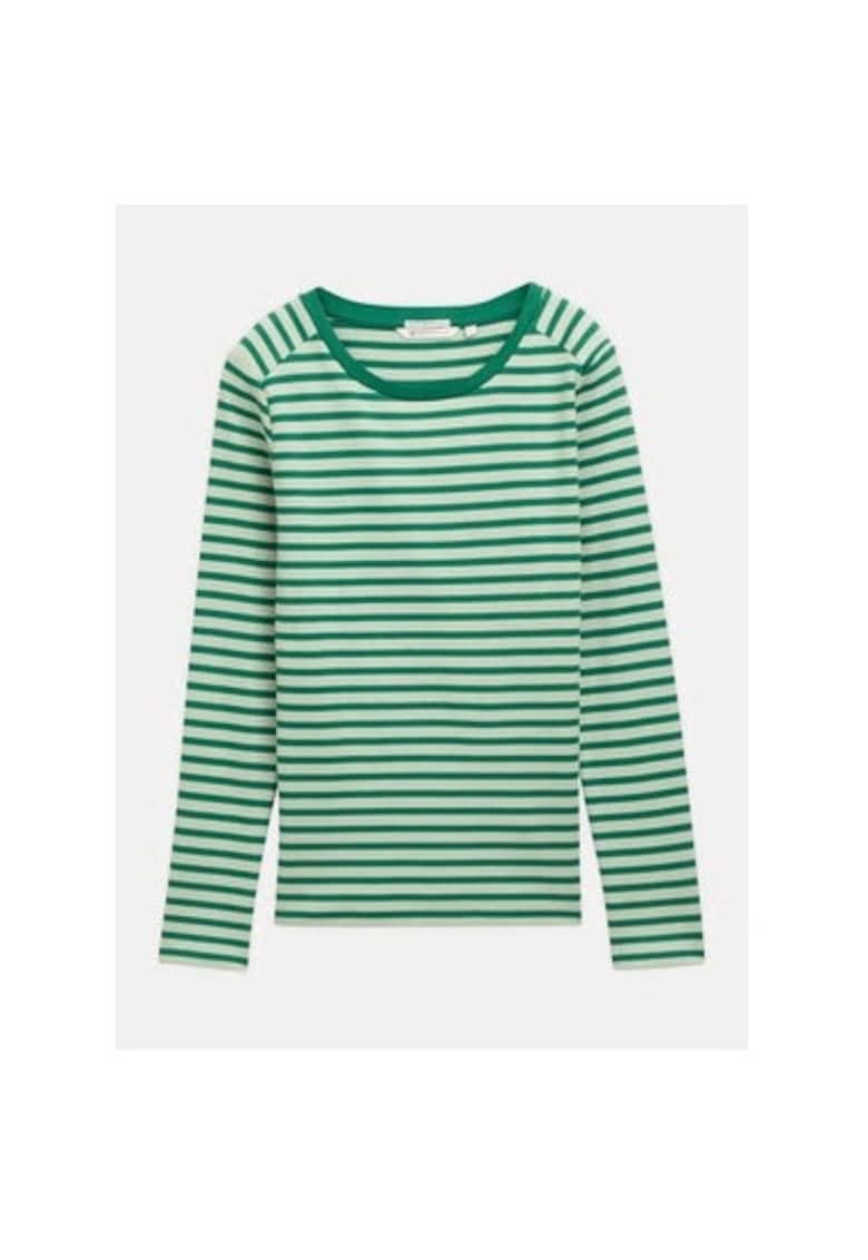 Bluza dama - 304817366 - Bumbac organic - Verde