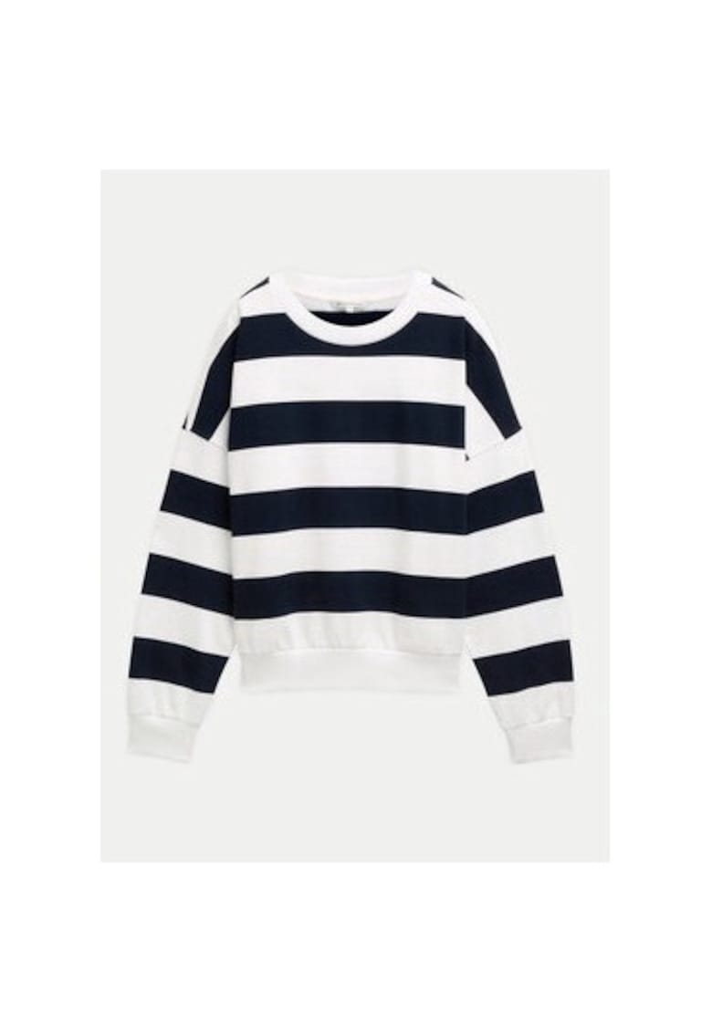 Bluza dama - 304817168 - Bumbac organic/Bumbac - Albastru