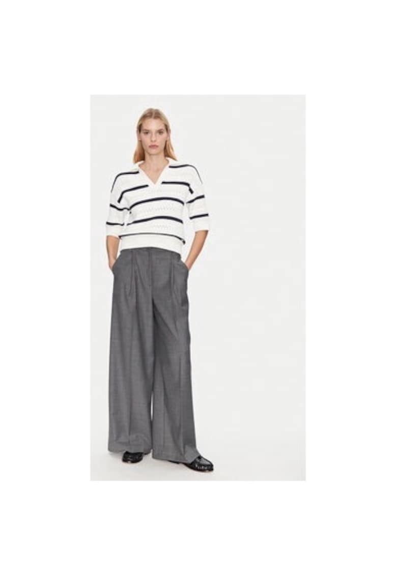 Bluza dama - 305227614 - Bumbac - Albastru - Albastru