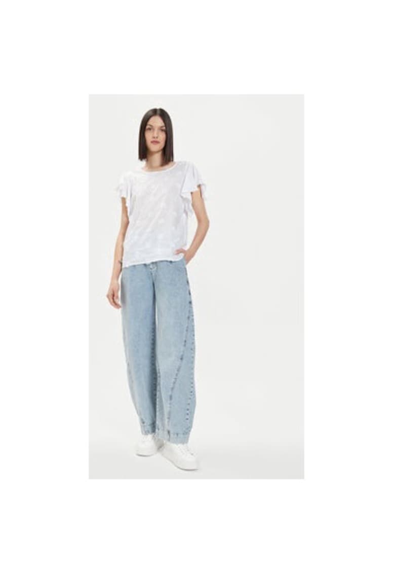 Bluza dama - 303801755 - Bumbac - 2XL INTL - Alb