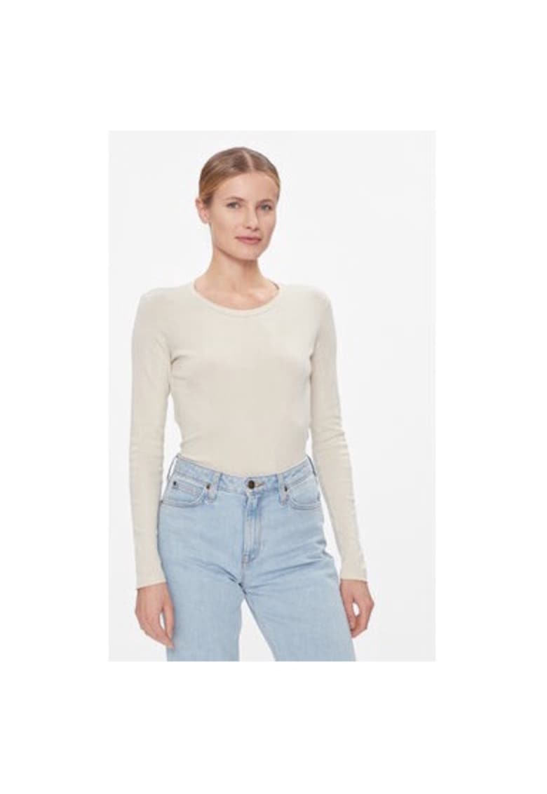 Bluza Dama -  303812409 - Bumbac - Bej