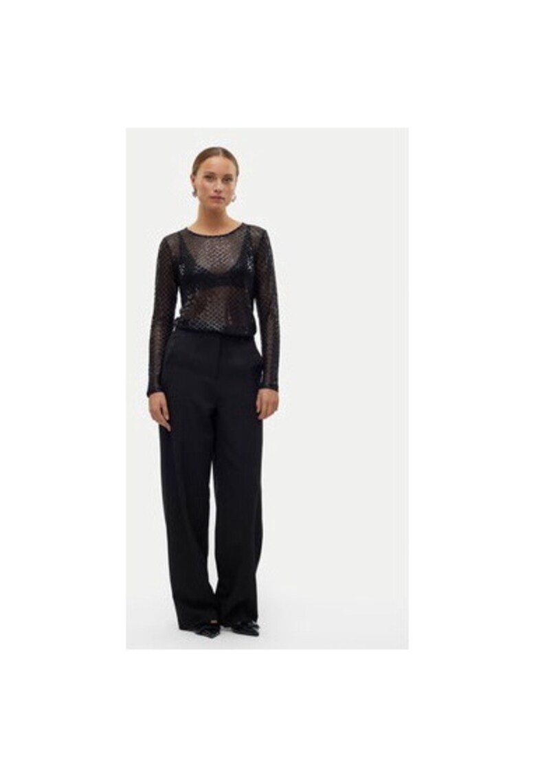 Bluza dama - 304520105 - Poliester - Negru - Negru