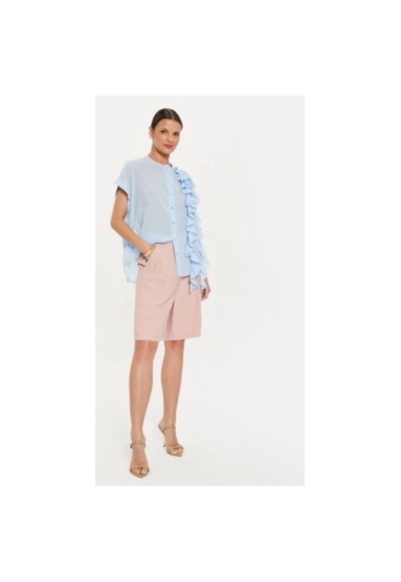 Bluza dama -  304591402 - Bumbac - One Size INTL - Albastru Bluza dama -  304591402 - Bumbac - One Size INTL - Albastru