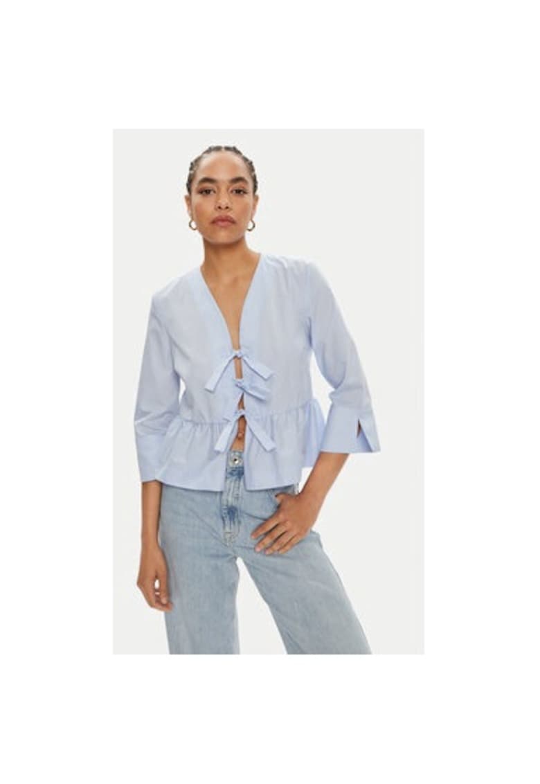 Bluza dama -  304549472 - Bumbac - Albastru