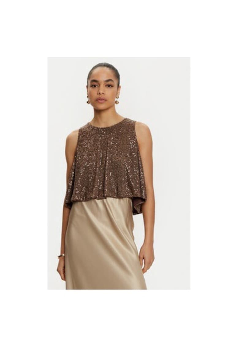 Bluza dama - 305038500 - Poliester - Maro - Maro