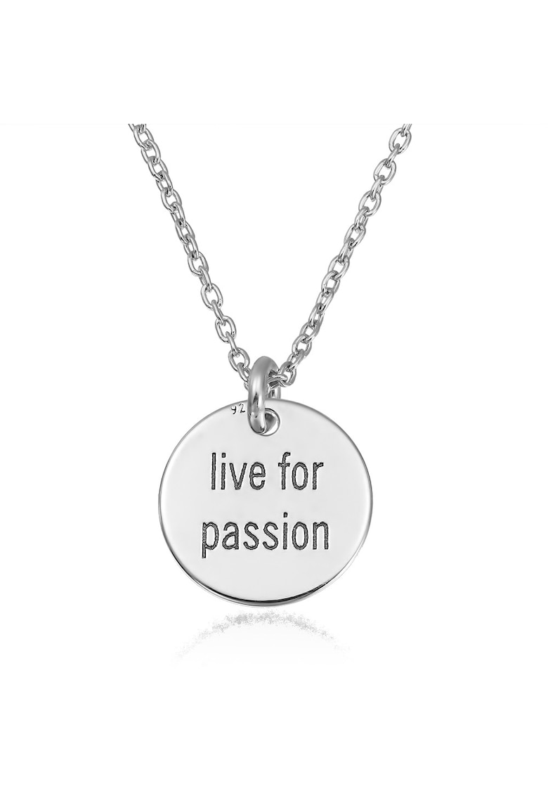 Colier Argint 925 placat cu rodiu - Live for passion