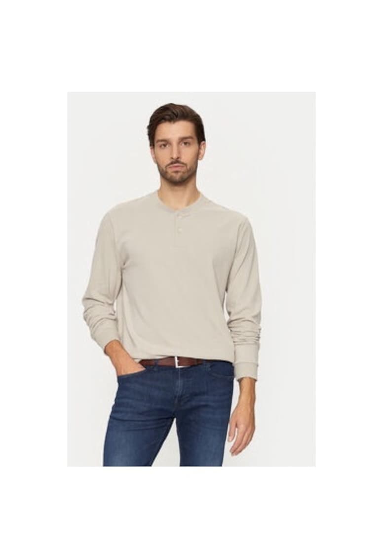 Bluza barbati -  304173547 - Bumbac - Bej