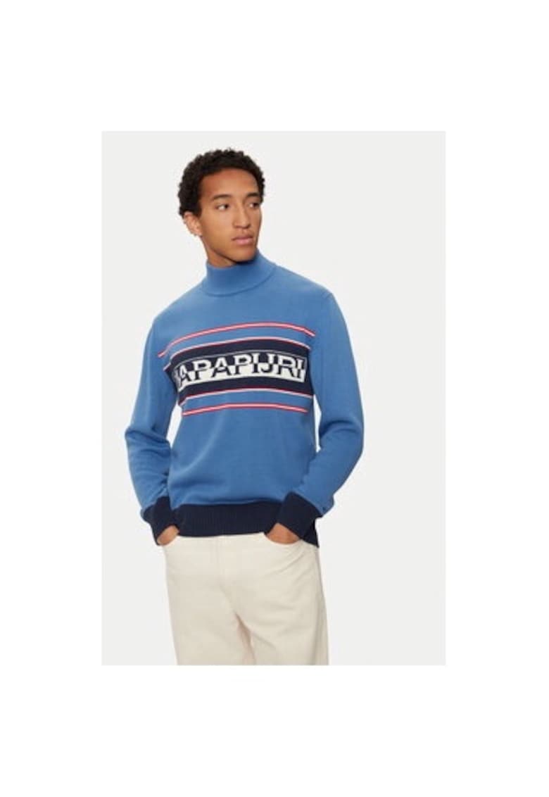 Bluza barbati -  304196928 - Bumbac - Albastru