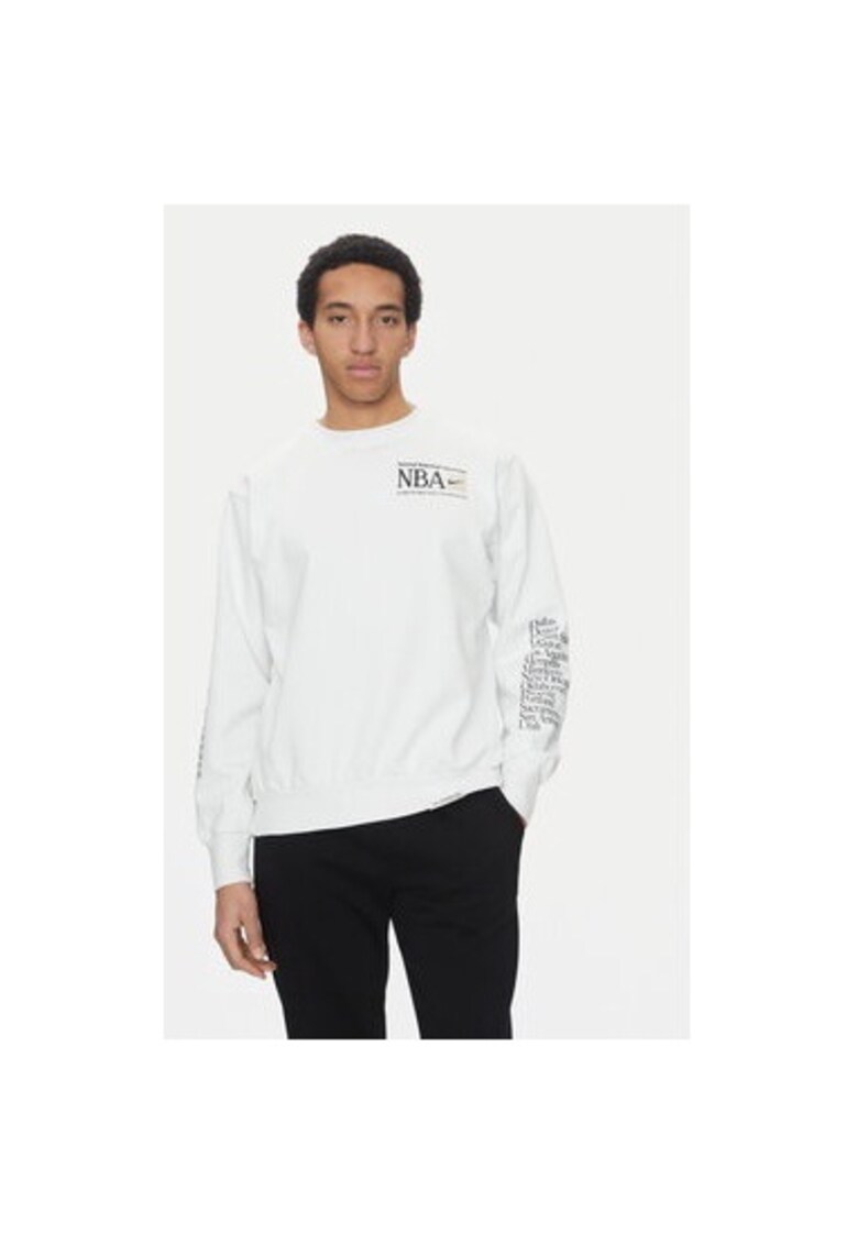 Bluza barbati - 305365934 - Bumbac/Poliester - Alb - Alb