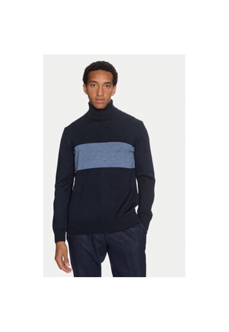 Bluza barbati - 304174209 - Lana - Albastru Bluza barbati - 304174209 - Lana - Albastru