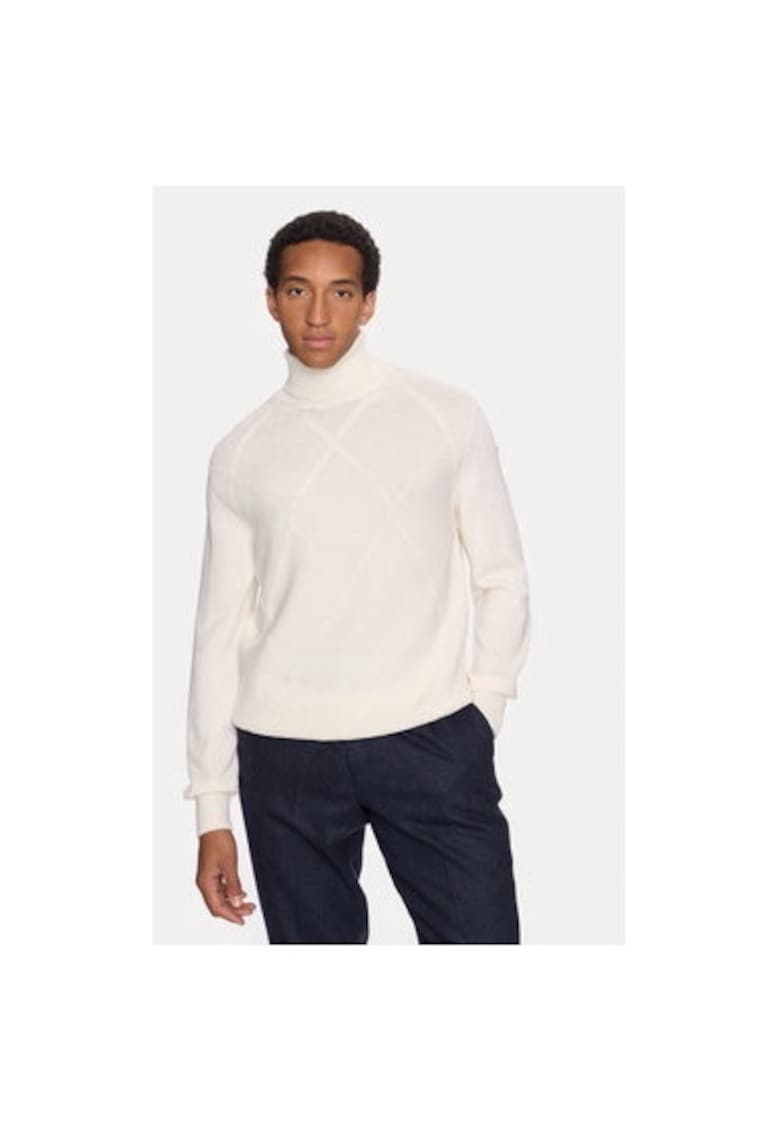 Bluza barbati - 304174247 - Lana - Bej Bluza barbati - 304174247 - Lana - Bej