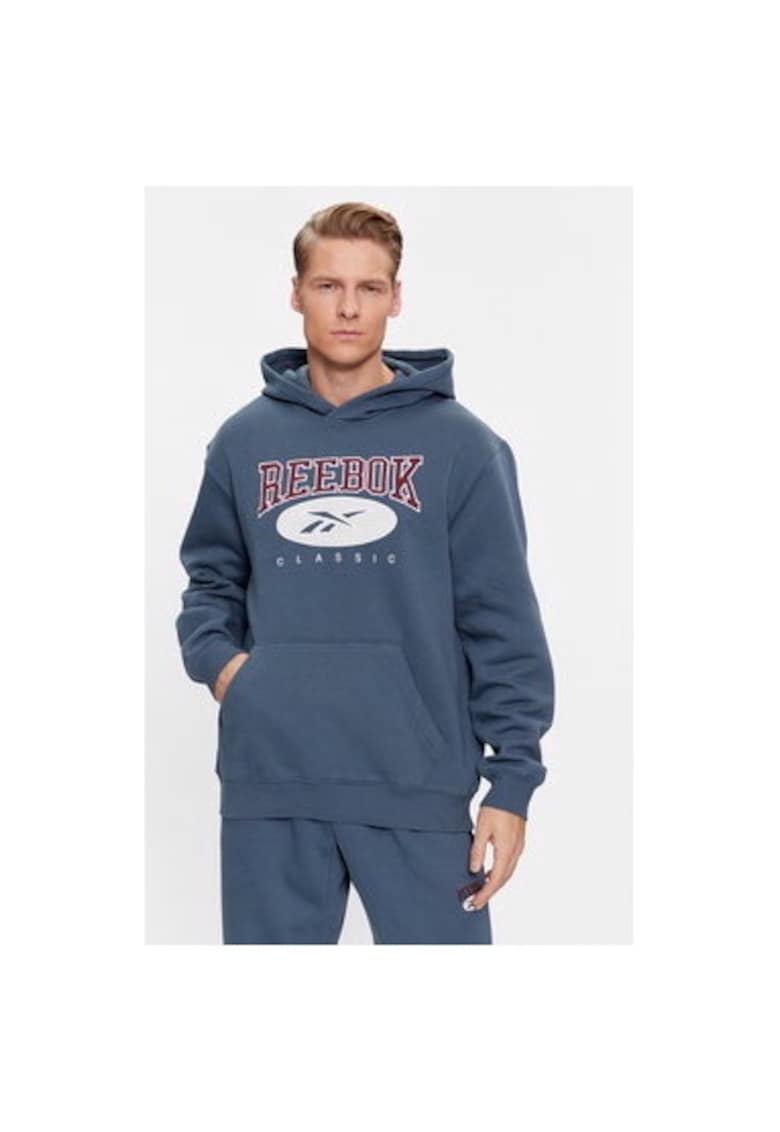 Bluza barbati - 302537044 - Bumbac/Poliester reciclat - Albastru - Albastru