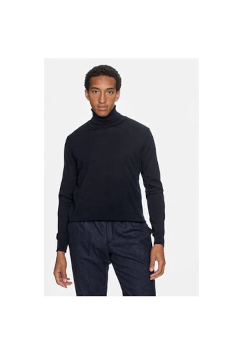 Bluza barbati - 304174131 - Lana - Albastru Bluza barbati - 304174131 - Lana - Albastru