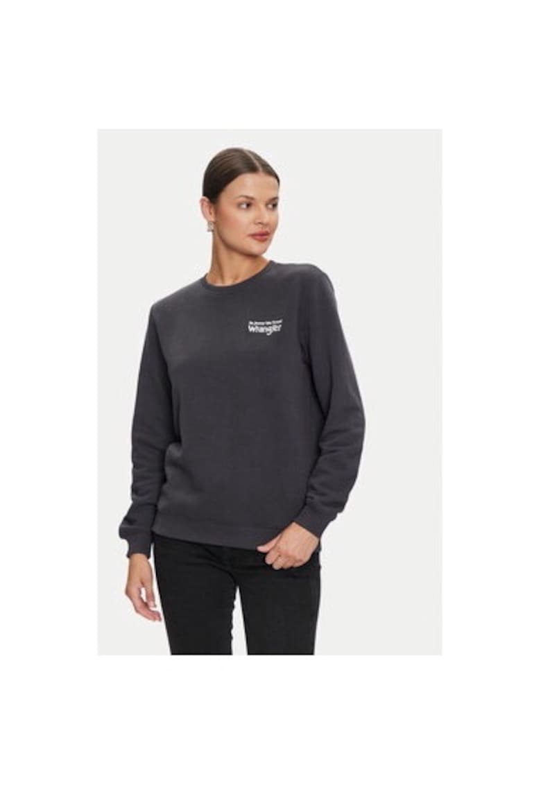Bluza dama - 304596483 - Bumbac/Poliester - Negru - Negru