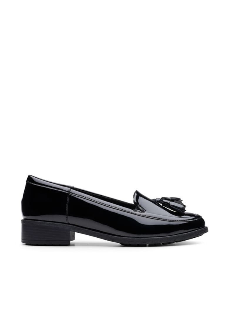 Mocasini dama 304163364 - Piele naturala - Negru - Negru