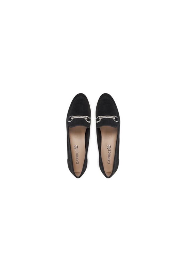Mocasini dama 304665141 - Piele naturala - Negru