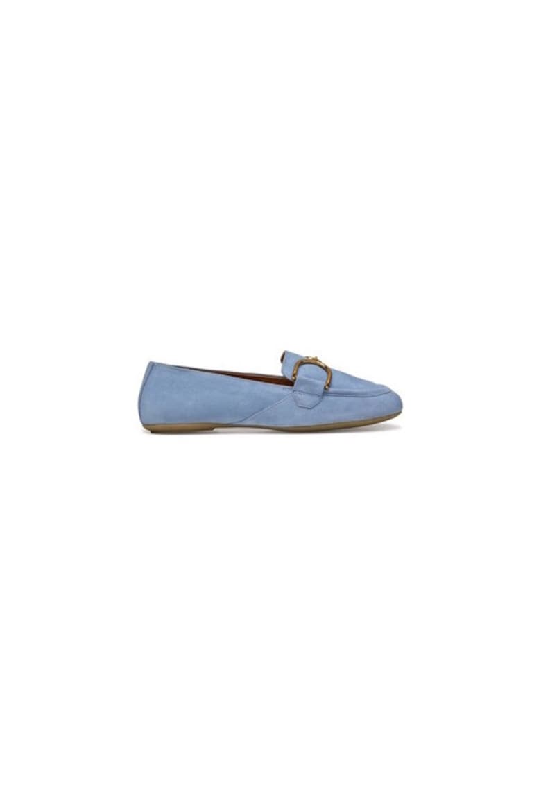 Mocasini dama 304618451 - Piele naturala - Albastru