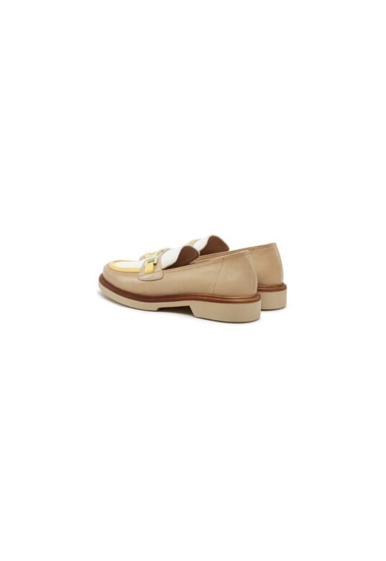 Mocasini dama  305055194 - Piele naturala - Bej