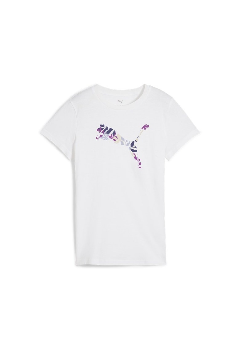 Tricou pentru Femei - graphics floral cat logo tee - 685081-02 - 2XS INTL - Alb