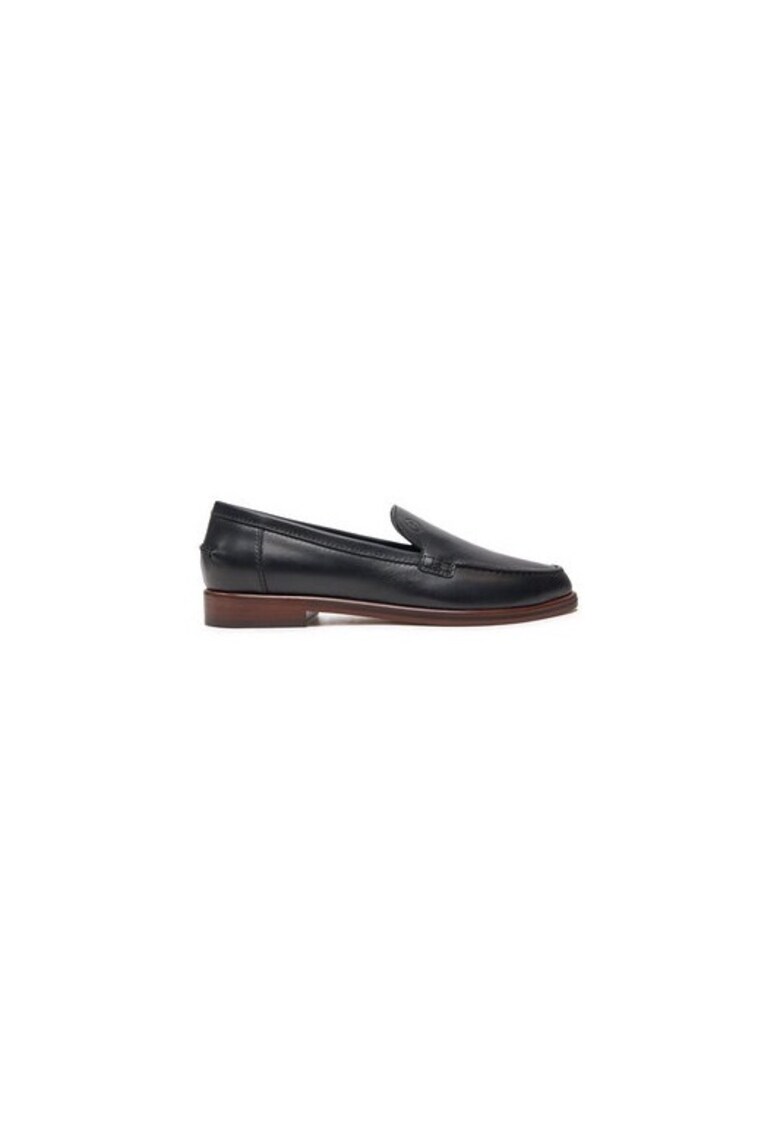 Mocasini dama 201036303 - Piele naturala - Negru - Negru