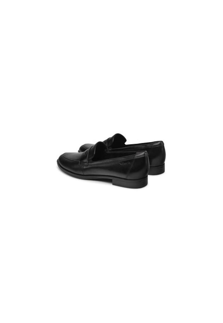Mocasini dama 304652226 - Piele naturala - Negru - Negru